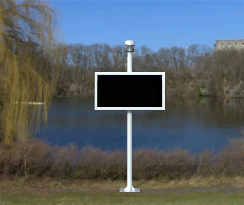 Imagen real del caso del sistema de monitoreo en línea de iones negativos de oxígeno