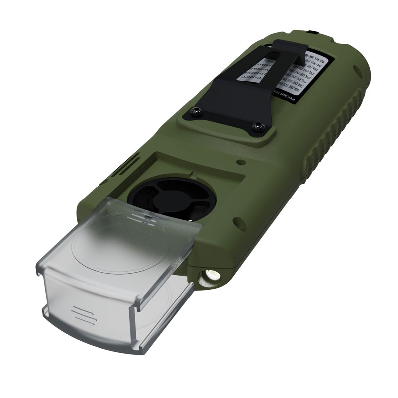 Estación meteorológica ambiental portátil