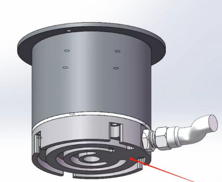 Sensor de hielo en carretera Dimensiones estructurales