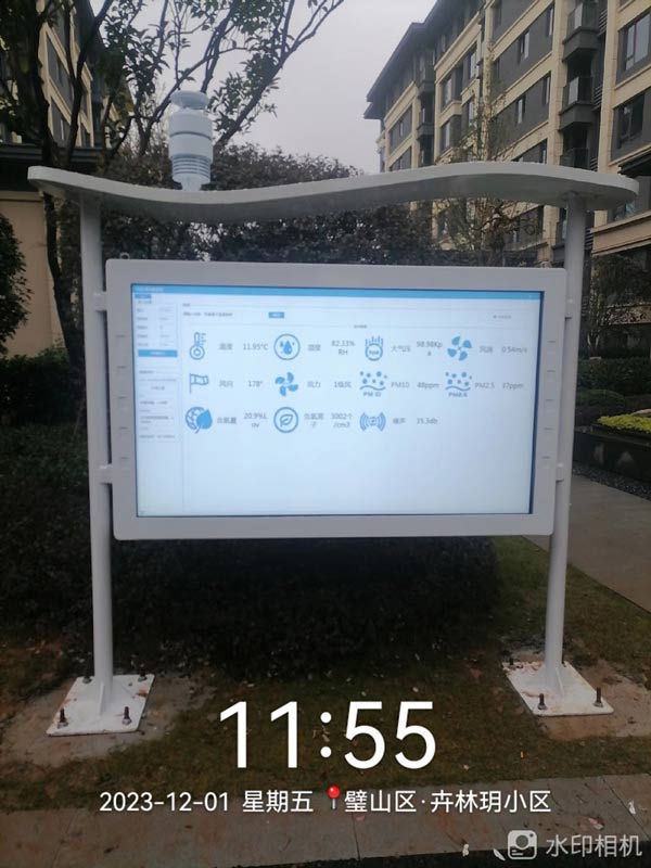 Well Group purchased a set of negative oxygen ion monitoring station from our company.