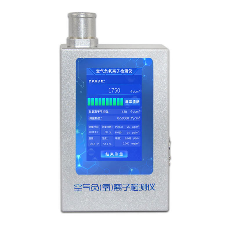 Negative oxygen ion monitor