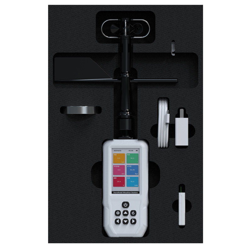 Six Elements 4G handheld weather station whole box accessories