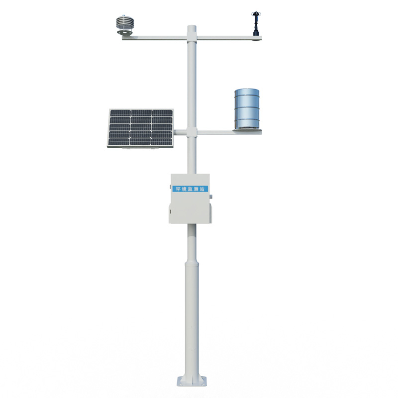 Small-scale six-element automatic weather station enables continuous all-weather monitoring of outdoor meteorological parameters