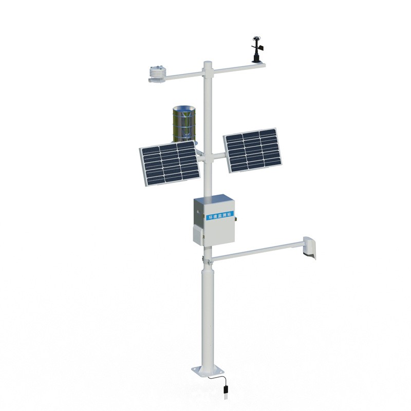 3-meter laser snow depth monitoring station achieves millimeter-level snow depth measurement using phase-based laser ranging